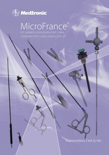 MicroFranceÂ® Set laparoscopique Mini Port 3.5mm MicroFrance ...