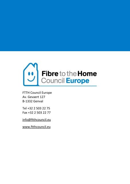 FTTH Business Guide - AWT.be