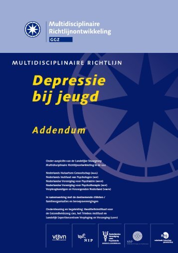 Addendum richtlijn depressie jeugd - Ncj