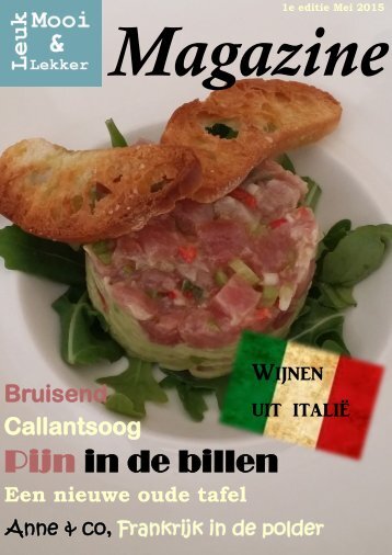 Magazine 1 editie mei 2015