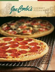 GOURMET PIZZA & MORE