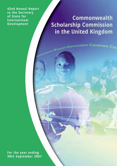 42nd Annual Report - Commonwealth Scholarship Commission in ...