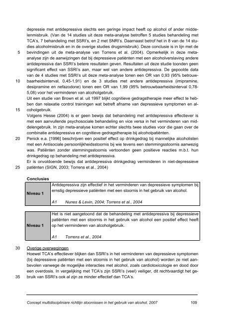 Concept Multidisciplinaire richtlijn Stoornissen in ... - GGZ-richtlijnen
