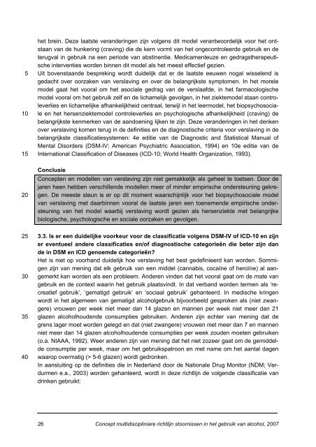 Concept Multidisciplinaire richtlijn Stoornissen in ... - GGZ-richtlijnen