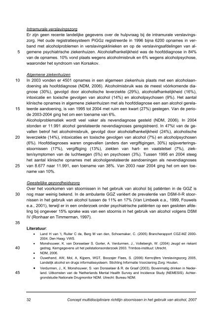 Concept Multidisciplinaire richtlijn Stoornissen in ... - GGZ-richtlijnen