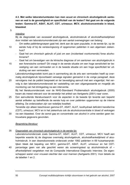 Concept Multidisciplinaire richtlijn Stoornissen in ... - GGZ-richtlijnen