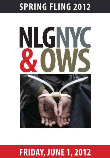 FRIDAY, JUNE 1, 2012 - National Lawyers Guild