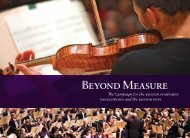 Beyond Measure: The Campaign for the Boston Symphony, Tanglewood, and the Boston Pops