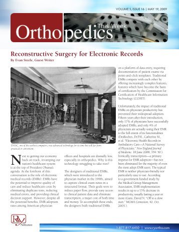 Reconstructive Surgery for Electronic Records - SRSsoft