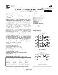 QUAD/DUAL N-CHANNEL ENHANCEMENT MODE EPAD ...