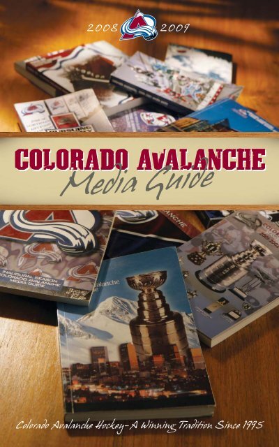 نادي الريال Colorado Avalanche Media Guide - NHL.com نادي الريال