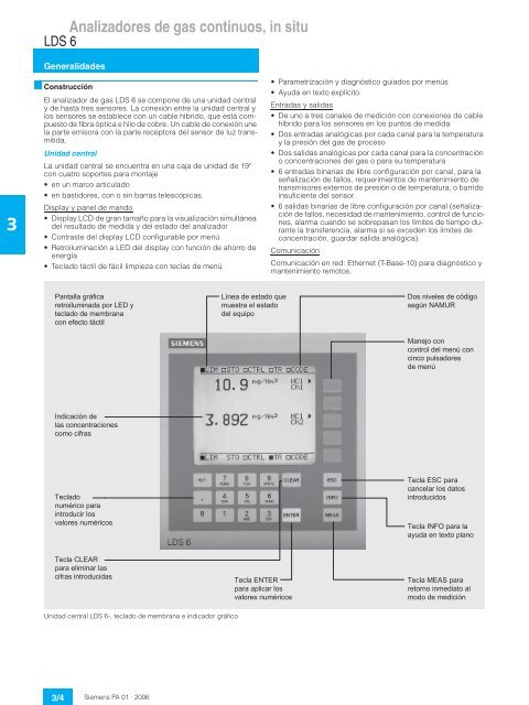 Analizadores de gas continuos in situ.pdf - SETAMS SA