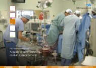 A guide to commissioning cardiac surgical services - NHS ...