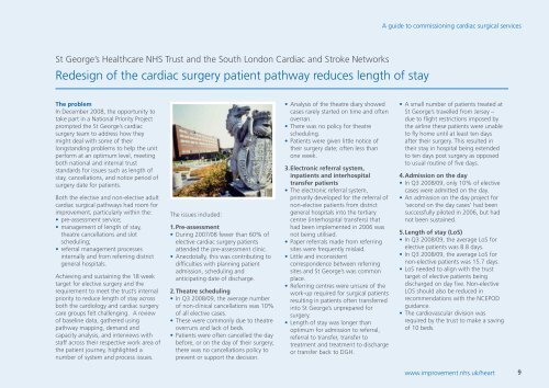 A guide to commissioning cardiac surgical services - NHS ...