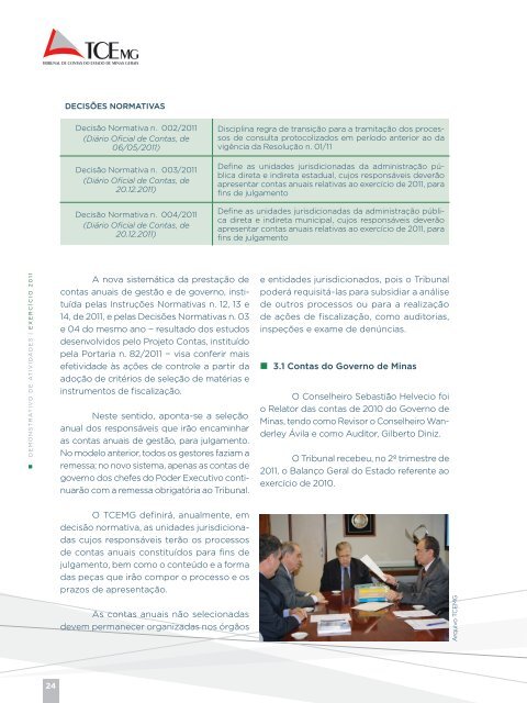 organograma tcemg - Tribunal de Contas do Estado de Minas Gerais