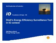 Shell's Energy Efficiency Surveillance Tool in IO context - Ioconf.no