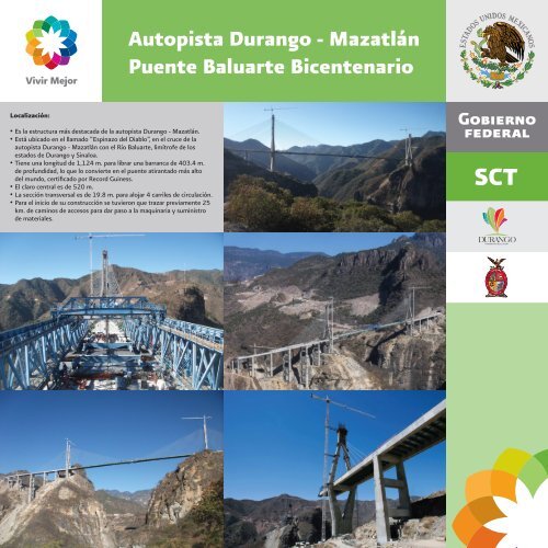 Puente El Baluarte Bicentenario Caminos y Puentes Federales