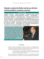 DoaÃ§Ã£o e cessÃ£o de direito real de uso de bens ... - Revista do TCE