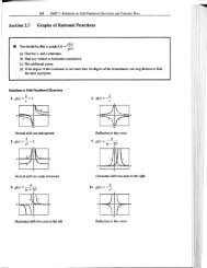 Section 2.7 Graphs of Rational Functions 7. g(x)-(x-