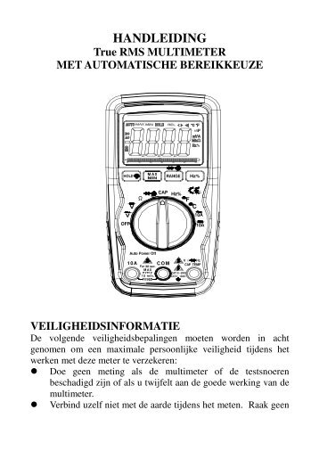 HANDLEIDING TURBOTECH TT9922 - Ccinv.be