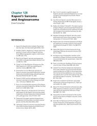 Ch. 128 Kaposi's Sarcoma and Angiosarcoma