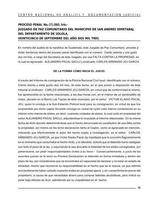 Documento completo - Organismo Judicial