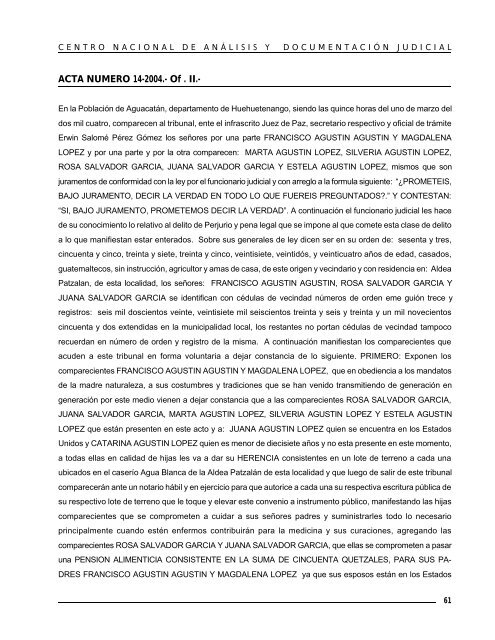 Documento completo - Organismo Judicial