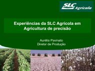 ExperiÃªncias da SLC AgrÃ­cola em Agricultura de precisÃ£o - Abrapa