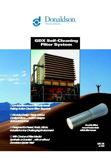 GDX Self-Cleaning Filter System - odms.net.au