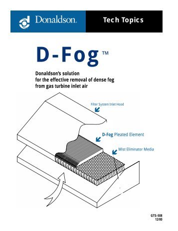 Donaldson D-Fog - odms.net.au