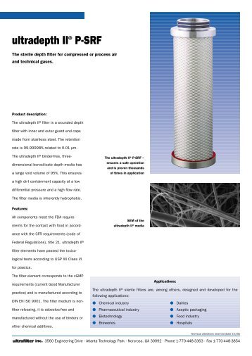 ultradepth IIÂ® P-SRF - odms.net.au