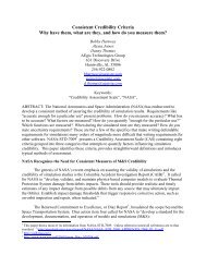 Consistent Credibility Criteria Why have them, what are they, and ...