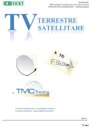 ANTENNISTICA e COMPONENTI ( Tradizionale e ... - TMC Trading