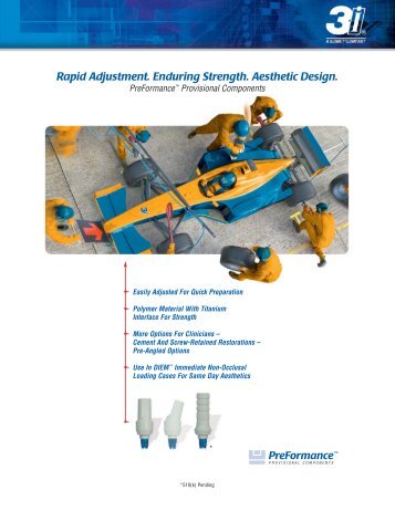 Rapid Adjustment. Enduring Strength. Aesthetic ... - Dental-Depot