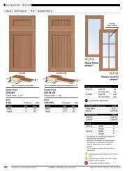 Polyester doors door Designs - 45Â° Assembly - COMPLIS