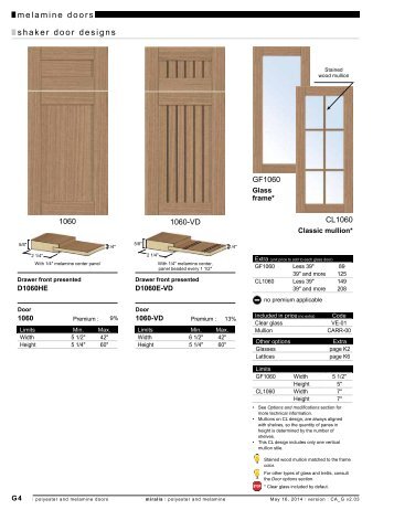 shaker melamine doors shaker door designs - COMPLIS
