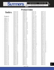 Product Index - Summers Industrial