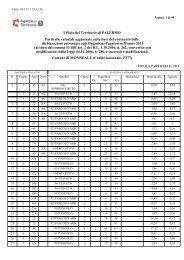 catastali Agenzia del Territorio.PDF - Comune di Monreale