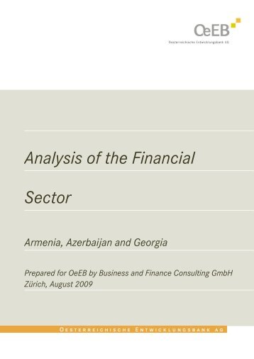 Analysis of the Financial Sector - Oesterreichische ...