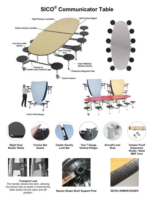 SICO Communicator Table - Sico Inc.