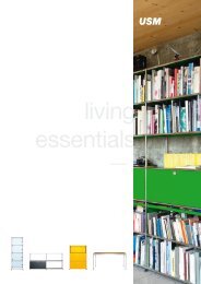 USM - Living Essentials - aktuelles von stoll-wohnbedarf + objekt