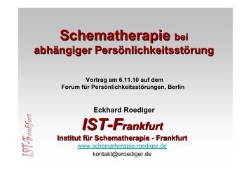 Schematherapie bei - Forum-F60