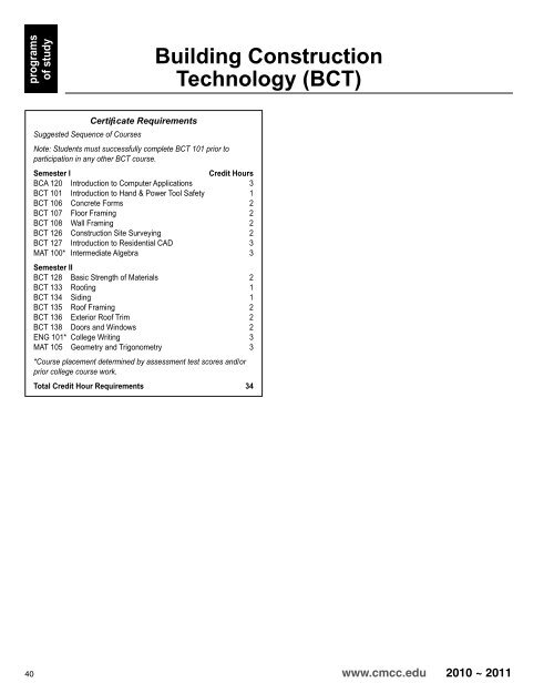 Academic Policies and Procedures - Central Maine Community ...