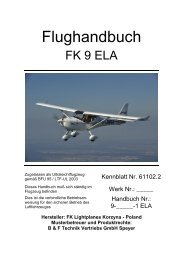 Flughandbuch FK 9 ELA