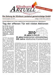 200 Jahre - Klinikum Landshut