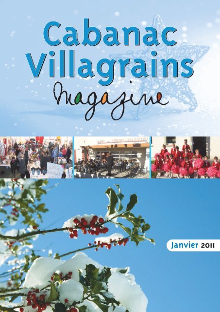 Janvier 2011 - Commune et mairie de Cabanac et Villagrains