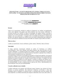 diÃ¡logo para a sustentabilidade no litoral norte paulista ... - Simpoi