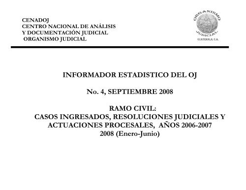 004 - Organismo Judicial