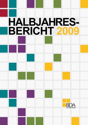 HalbJahresbericht 2009