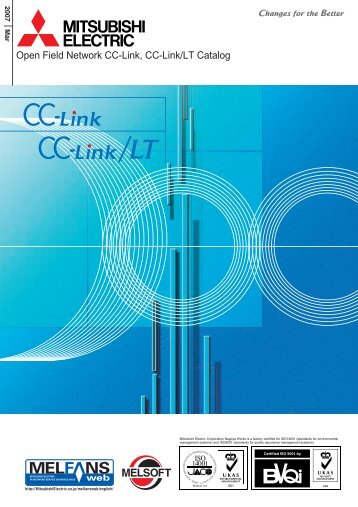 CC-Link Open Field Network Catalog - Automation Systems and ...